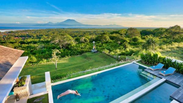 353 Degrees North Villa Lembongan Exteriör bild
